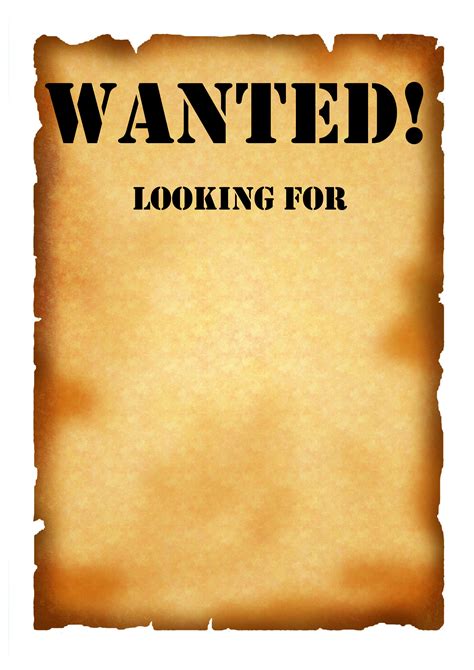 blank wanted poster|editable wanted poster template word.